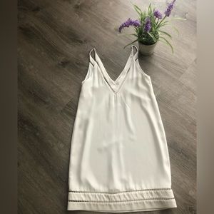 Zimmermann Ladder Spaghetti Strap V Neck.